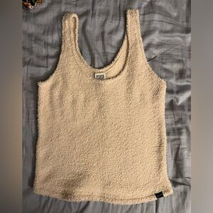 VS Pink teddy bear top sleeveless XS